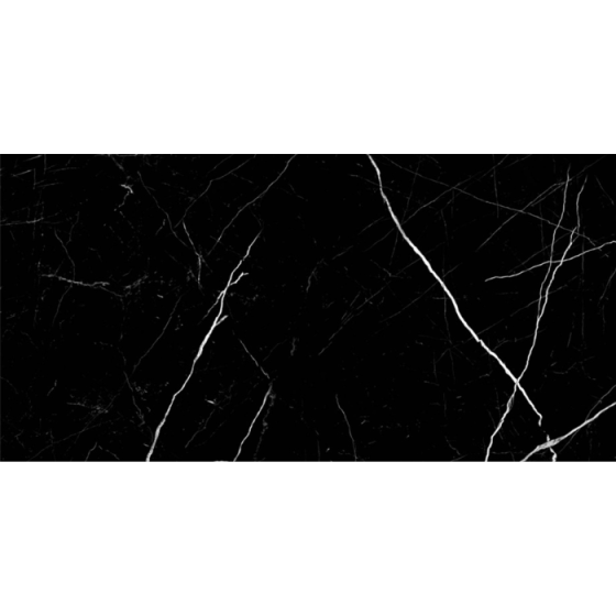 Keros Marquina Negro 60×120 γυαλιστερό πορσελανάτο πλακάκι