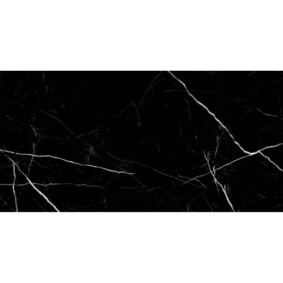 Keros Marquina Negro 60×120 γυαλιστερό πορσελανάτο πλακάκι