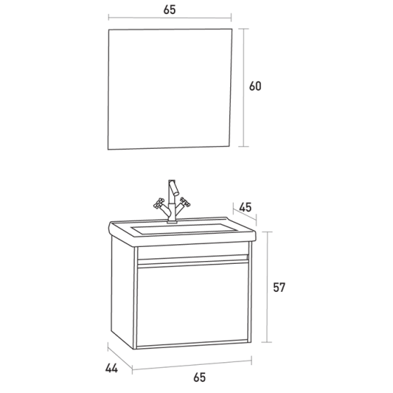 ΕΠΙΠΛΟ ΜΠΑΝΙΟΥ PROBAGNO Nikias 933