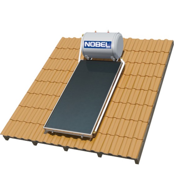 ΗΛΙΑΚΟΣ ΘΕΡΜΟΣΙΦΩΝΑΣ ΚΕΡΑΜΟΣΚΕΠΗΣΣ Nobel Aelios Glass ΔΙΠΛΗΣ ΕΝΕΡΓΕΙΑΣ