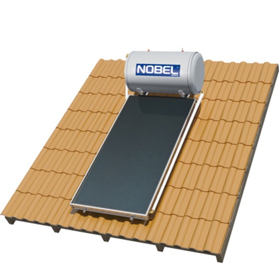 ΗΛΙΑΚΟΣ ΘΕΡΜΟΣΙΦΩΝΑΣ ΚΕΡΑΜΟΣΚΕΠΗΣΣ Nobel Aelios Glass ΔΙΠΛΗΣ ΕΝΕΡΓΕΙΑΣ