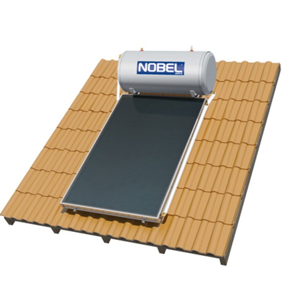 ΗΛΙΑΚΟΣ ΘΕΡΜΟΣΙΦΩΝΑΣ ΚΕΡΑΜΟΣΚΕΠΗΣΣ Nobel Aelios Glass ΔΙΠΛΗΣ ΕΝΕΡΓΕΙΑΣ