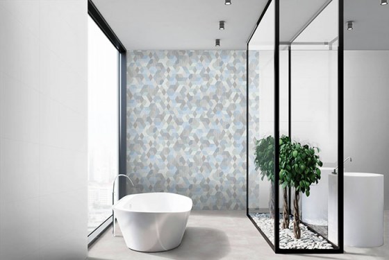 KEROS PEONIA AZUL 30x90