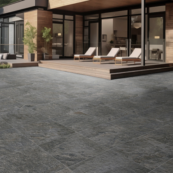 Πλακάκι Keros Piamonte Acero ματ 59,6×59,6 εκ