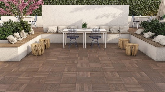 IMPORTILES POOLSIDE BROWN 50x50
