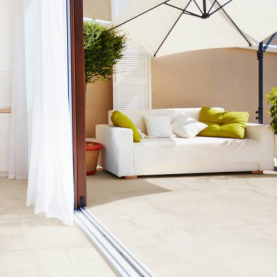 Πλακάκι Keros Portobello Ivory 50×50 Anti-Slip ματ πορσελανάτο δαπέδου