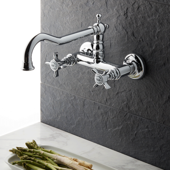 ΜΠΑΤΑΡΙΑ ΚΟΥΖΙΝΑΣ ΤΟΙΧΟΥ PRINCETON CHROME 852-100 BUGNATESE