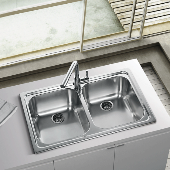 ΝΕΡΟΧΥΤΗΣ ΕΝΘΕΤΟΣ INOX (79X50) Venezia 8380 BY APELL