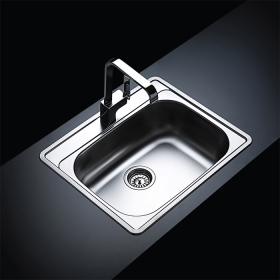 ΝΕΡΟΧΥΤΗΣ ΕΝΘΕΤΟΣ INOX (60X50) Valley 25060 BY FORTINOX