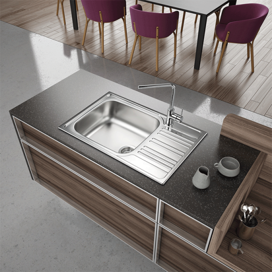 ΝΕΡΟΧΥΤΗΣ ΕΝΘΕΤΟΣ INOX (78X50) Valley 25105 BY FORTINOX