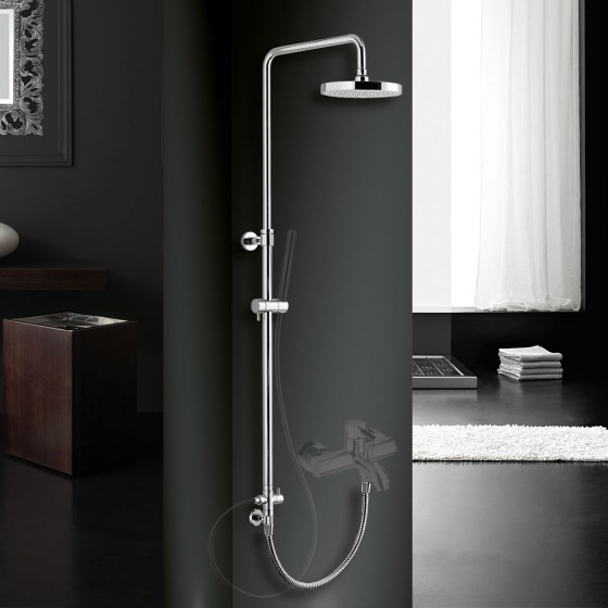 ΒΕΡΓΑ ΝΤΟΥΣ 83-144εκ. EURORAMA Round 51400R chrome