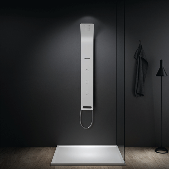ΣΤΗΛΗ ΝΤΟΥΣ / ΥΔΡΟΜΑΣΑΖ Icos Shower Astrea white matt