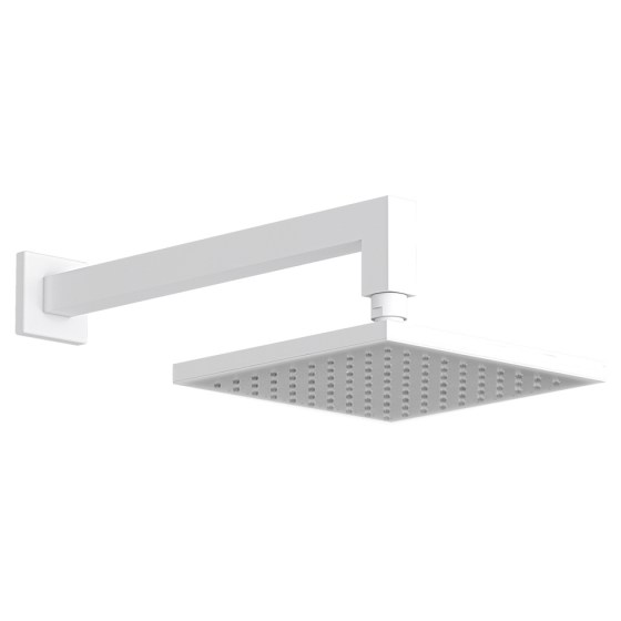ΒΡΑΧΙΟΝΑΣ ΤΟΙΧΟΥ ΜΕ ΚΕΦΑΛΗ ΝΤΟΥΣ Almar Square R50802+E044077 White Matt