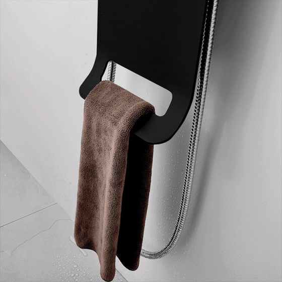 ΣΤΗΛΗ ΝΤΟΥΣ / ΥΔΡΟΜΑΣΑΖ Icos Shower Astrea black matt