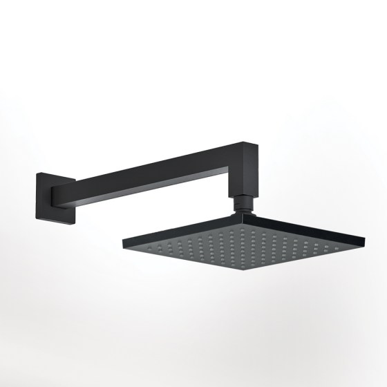 ΒΡΑΧΙΟΝΑΣ ΤΟΙΧΟΥ ΜΕ ΚΕΦΑΛΗ ΝΤΟΥΣ Almar Square R50802+E044077 Black Matt