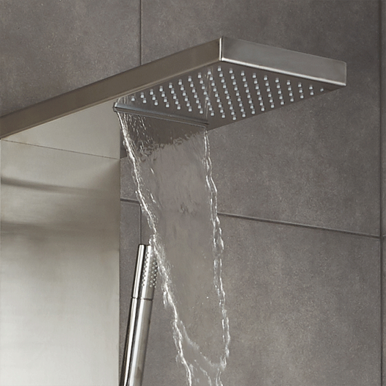 ΣΤΗΛΗ ΝΤΟΥΣ / ΥΔΡΟΜΑΣΑΖ Dolce VitaElite inox matt