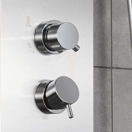 ΣΤΗΛΗ ΝΤΟΥΣ / ΥΔΡΟΜΑΣΑΖ Dolce VitaElite inox matt