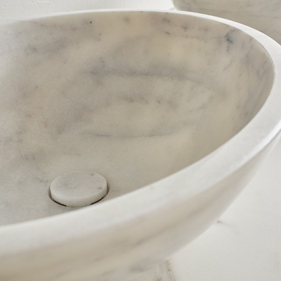 ΜΑΡΜΑΡΙΝΟΣ ΝΙΠΤΗΡΑΣ MICA MARBLE CARRARA NUOVO DR55-300 FOSSIL