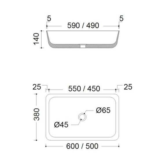 ΠΕΤΡΙΝΟΣ ΜΑΡΜΑΡΙΝΟΣ ΝΙΠΤΗΡΑΣ JADE MARBLE BLACK MS50-400 / MS60-400 FOSSIL