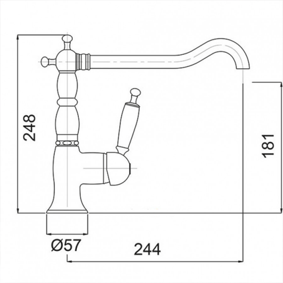 ΜΠΑΤΑΡΙΑ ΚΟΥΖΙΝΑΣ Oxford 6382 BY BUGNATESE