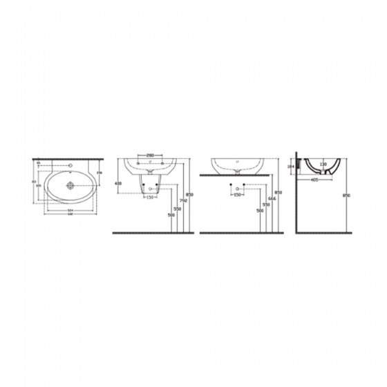 ΕΠΙΚΑΘΗΜΕΝΟΣ ΝΙΠΤΗΡΑΣ ISVEA 60X50CM B PLUS 10BP50060