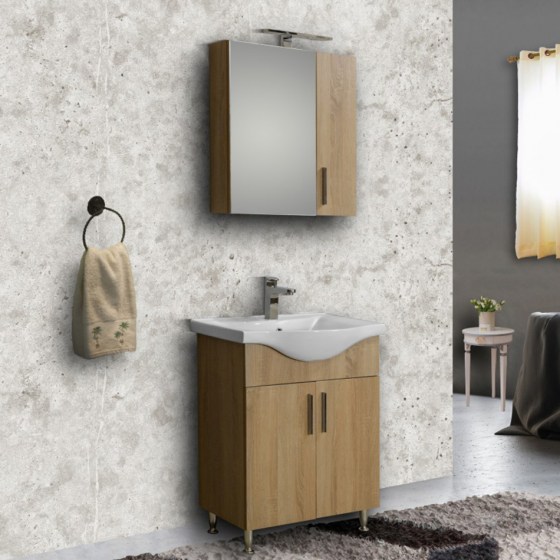 ΕΠΙΠΛΟ ΜΠΑΝΙΟΥ SIENA 65 SONOMA