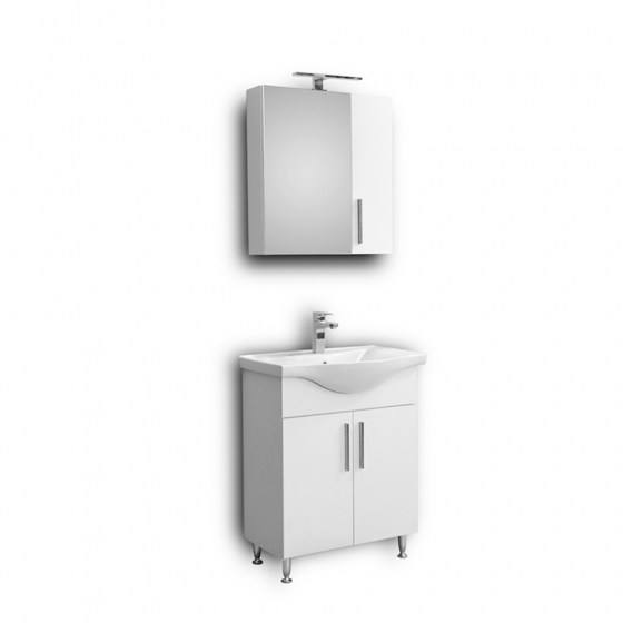 SET ΕΠΙΛΟ ΜΠΑΝΙΟΥ SIENA 90/75/65 WHITE