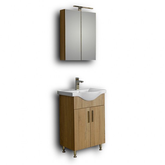 ΕΠΙΠΛΟ ΜΠΑΝΙΟΥ SIENA 55 SONOMA