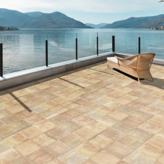 Keros Abadía Avena 33×33 Πλακάκι γρανίτη rustic καφέ