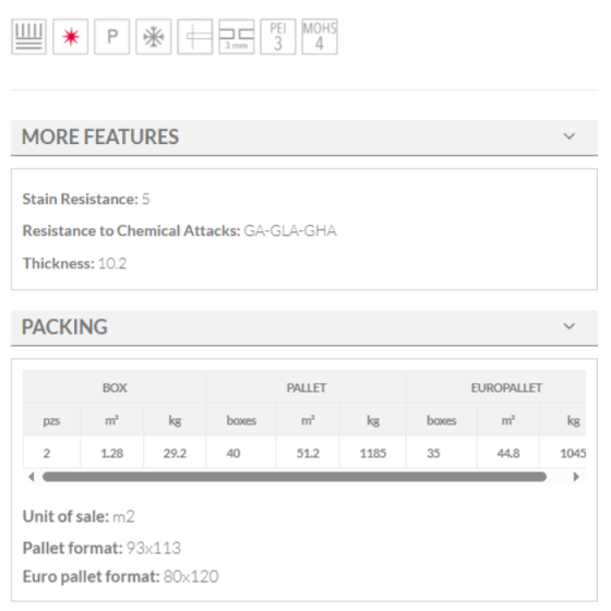 Keros Ardenza Brillo 80×80 - Γυαλιστερό πορσελανάτο πλακάκι γρανίτη PEI III