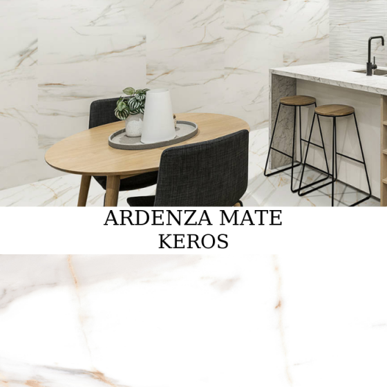 Πλακάκι τοίχου Ardenza Mate 30×90 με ματ μαρμάρινη όψη