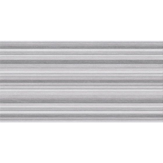 AYRONA LINES 25x50 γκρι ματ πλακάκι τοίχου με γραμμές metal/oxide