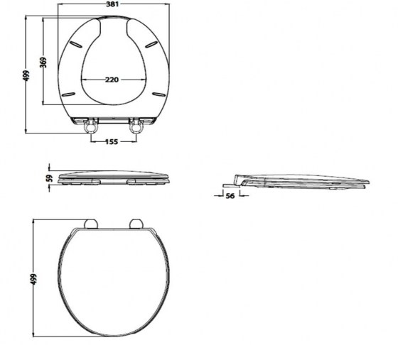 ΚΑΘΙΣΜΑ ΛΕΚΑΝΗΣ ΜΕ ΚΑΛΥΜΜΑ Ponte Giulio 130 Series B41-DEO-42