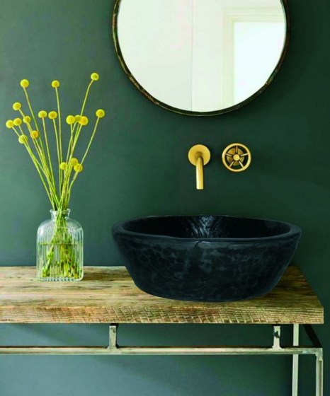 ΠΕΤΡΙΝΟΣ ΝΙΠΤΗΡΑΣ TRAVERTINO ΓΛΑΥΚΗ  Φ40