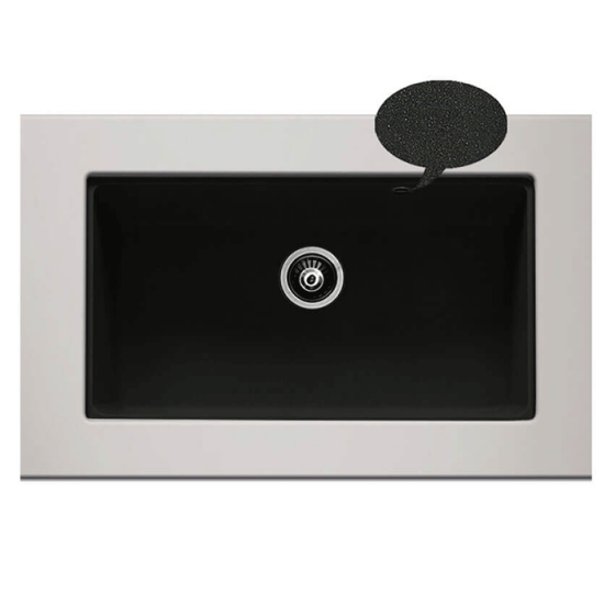 ΝΕΡΟΧΥΤΗΣ ΥΠΟΚΑΘΗΜΕΝΟΣ ΓΡΑΝΙΤΗ FIJI 5075U BY CARRON BLACK