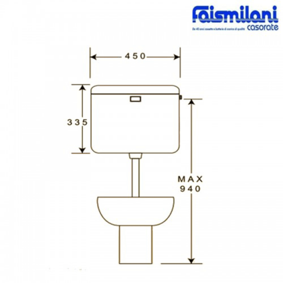 ΚΑΖΑΝΑΚΙ ΤΟΙΧΟΥ AMCO TAGO FAISMILANI