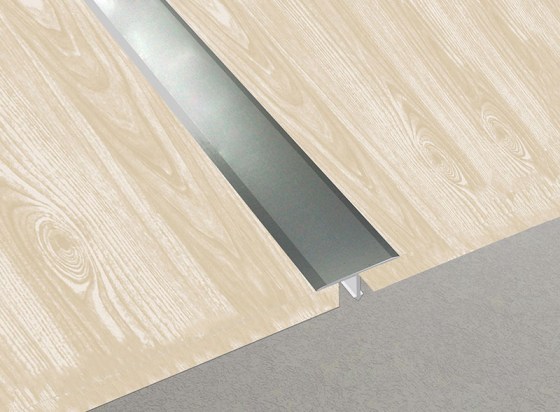 ιακοσμητικό «Τ» αλουμινίου για δάπεδα