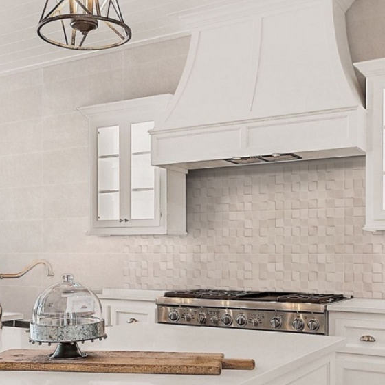 Cartago Decorado Cubik Beige 25×75 Ανάγλυφο διακοσμητικό πλακάκι