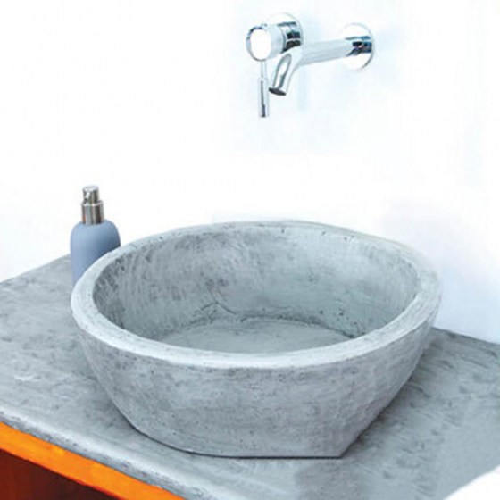 ΠΕΤΡΙΝΟΣ ΝΙΠΤΗΡΑΣ TRAVERTINO ΓΛΑΥΚΗ  Φ40