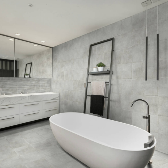 Kalina Gris 25x50 ματ πλακάκι τοίχου stone look