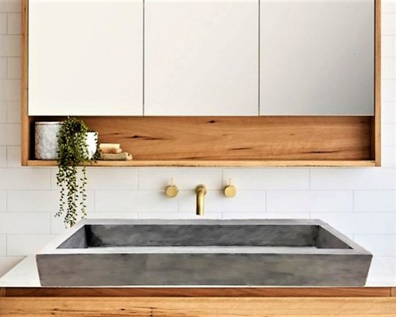 ΠΕΤΡΙΝΟΣ ΝΙΠΤΗΡΑΣ TRAVERTINO ΚΥΔΩΝ 100x40