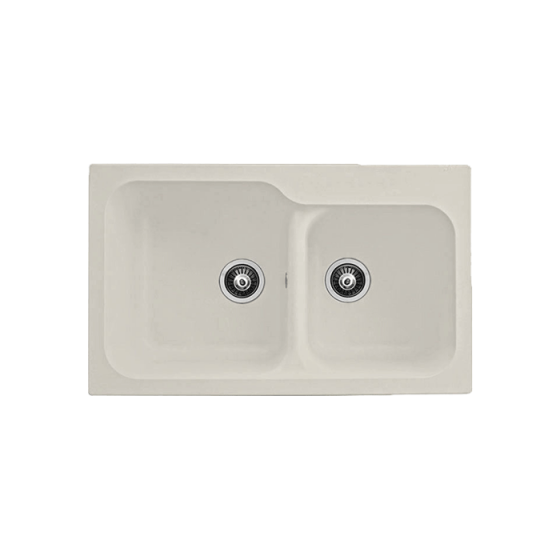 ΝΕΡΟΧΥΤΗΣ ΕΝΘΕΤΟΣ ΣΥΝΘΕΤΙΚΟΣ (83X50) KZ200 BY DURALIT BEIGE AVENA