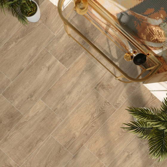 Πλακάκι Keros Legno Oak με όψη ξύλου και ματ φινίρισμα