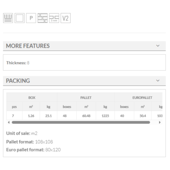 Πλακάκι Keros Legno Oak με όψη ξύλου και ματ φινίρισμα