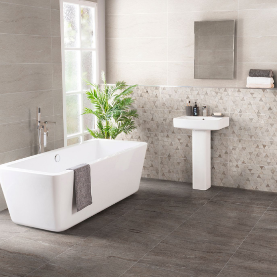 Keros MyStone Taupe 30×90 ματ πλακάκι τοίχου stone look