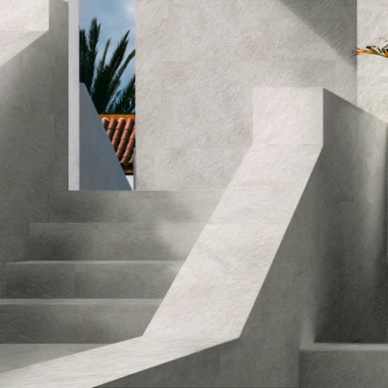 Keros Peldaño Extrusionado Redstone Gris 33×33 Αντιολισθητικό προφίλ σκάλας