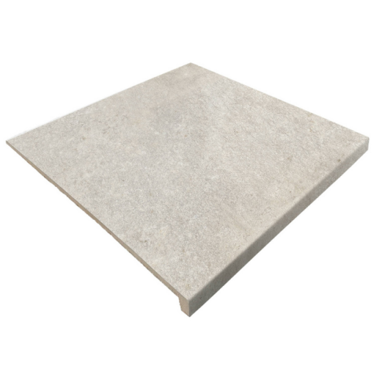 Keros Peldaño Extrusionado Redstone Gris 33×33 Αντιολισθητικό προφίλ σκάλας