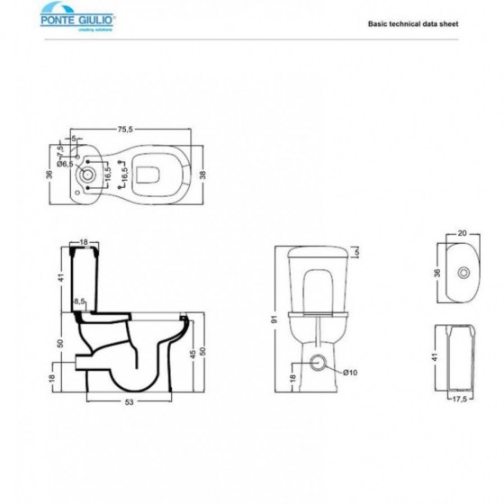 ΝΙΠΤΗΡΑΣ ΑΜΕΑ Ponte Giulio 130 Series B40-CMS-07