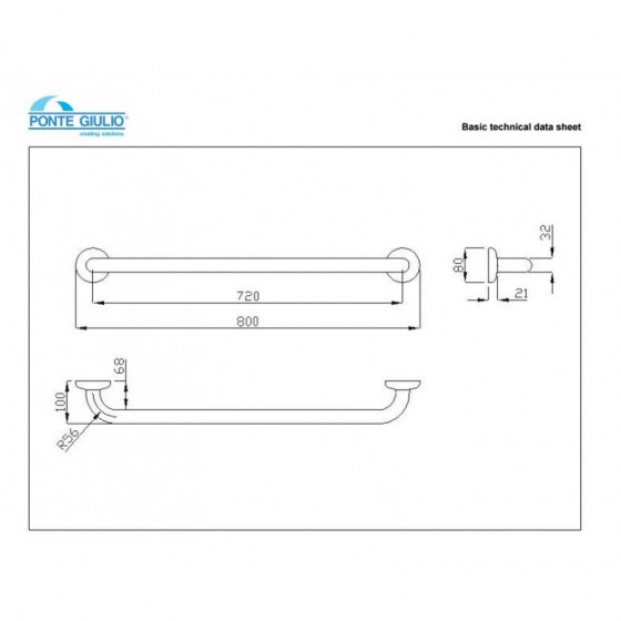ΛΑΒΗ ΤΟΙΧΟΥ Ponte Giulio Paint G06-JAS-14