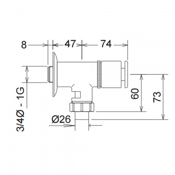 ΦΛΟΥΣΟΜΕΤΡΟ ΛΕΚΑΝΗΣ La Torre 310 1''